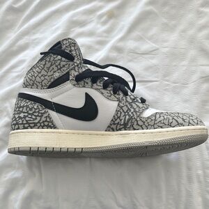 Nike High-Top Sneakers in Black and White